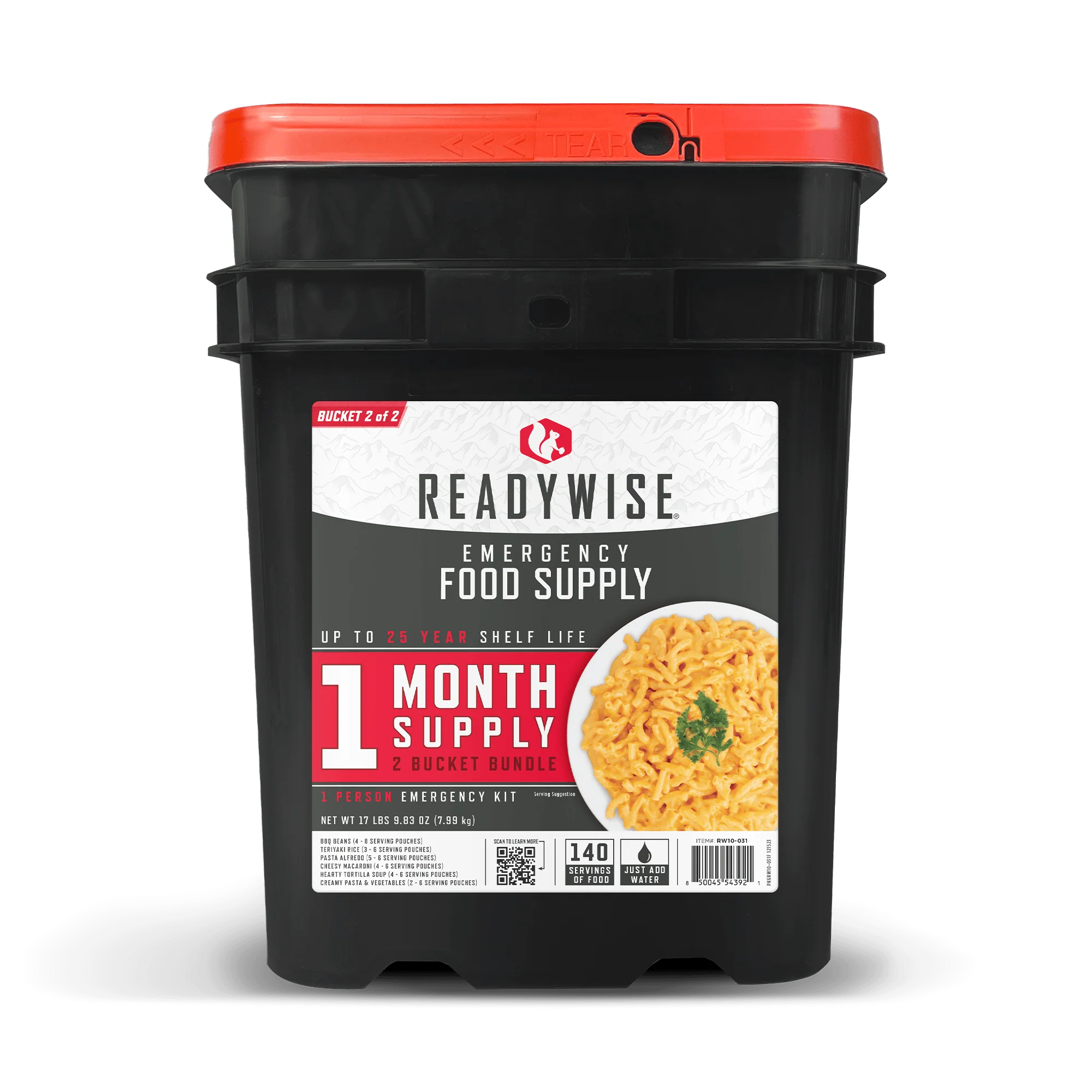 readywise food kit bucket