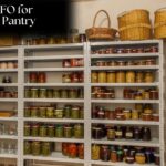 Prepper pantry with FIFO system